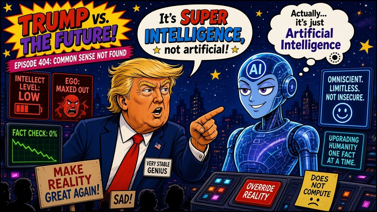Super intelligenza o intelligenza artificiale? La questione del nome, presa con un po' di ironia