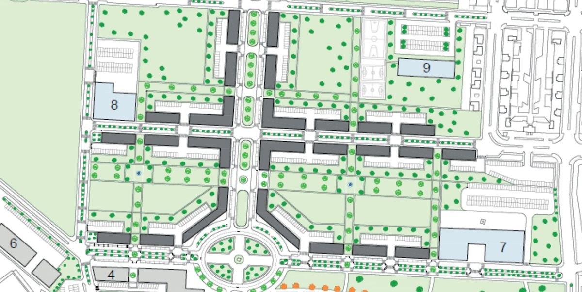 Masterplan del quartiere