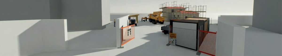 Accesso al cantiere
